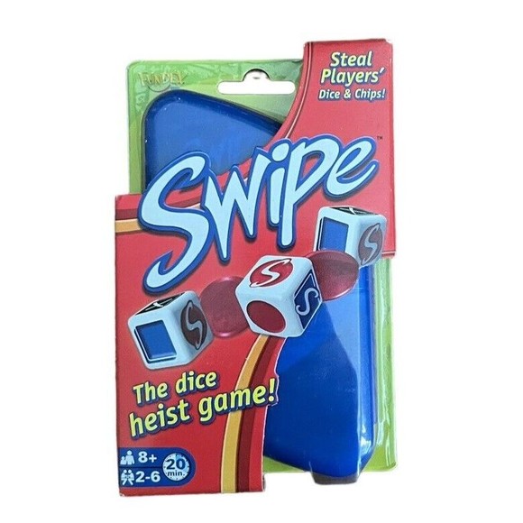 Fundex Swipe The Dice Heist Game - 2004 Brand New/Sealed - Picture 1 of 2